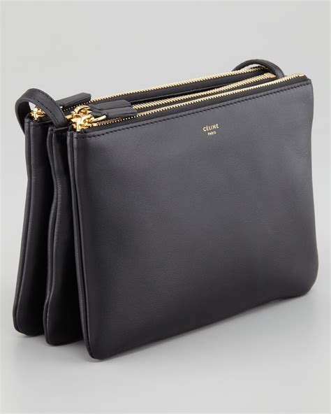 celine trio bag black|celine trio handbags.